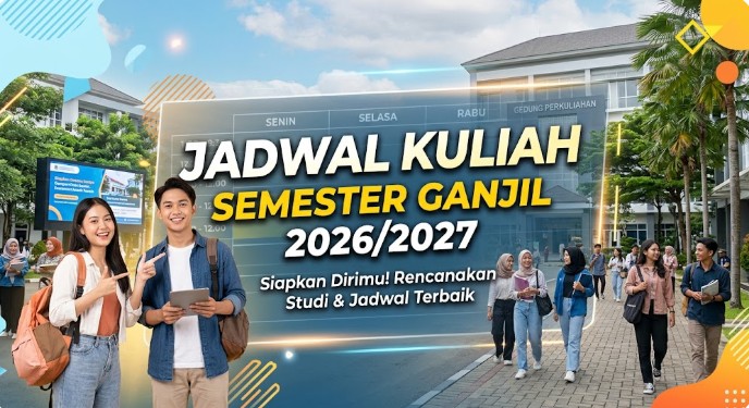 Jadwal Kuliah Semester Ganjil 2026/2027